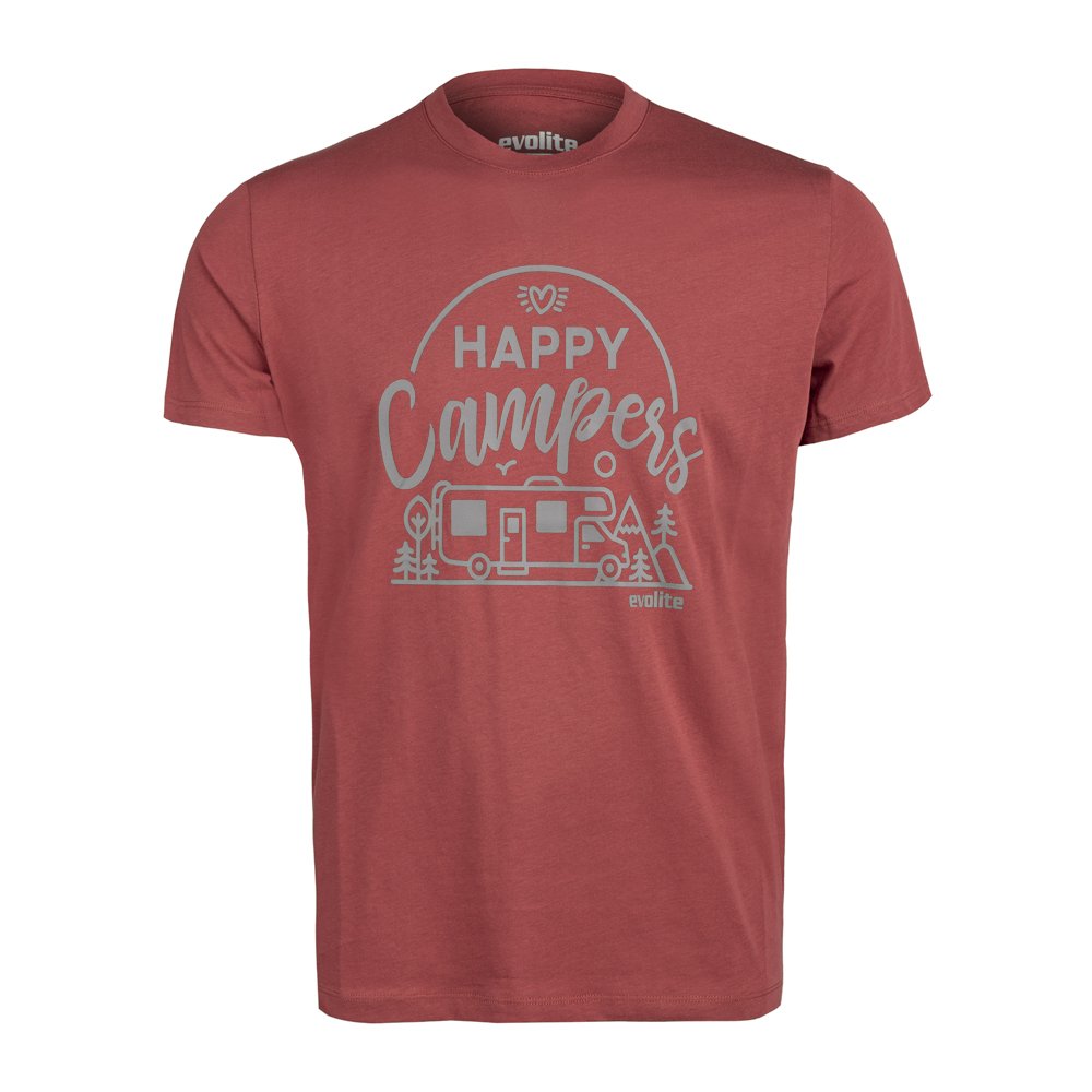 Evolite Happy Campers T-shirt-Kiremit L