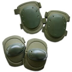 Evolite Dizlik Dirseklik Set - Haki