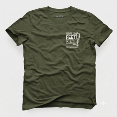 Evolite Rock Climbing T-shirt-Haki
