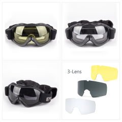 Evolite Balistik Protector Goggle - Siyah MIL-PRF