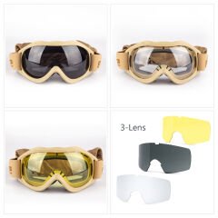 Evolite Balistik Protector Goggles - Coyote MIL-PRF