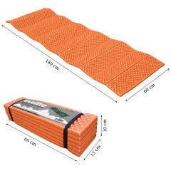 Evolite UltraLight Comfort Katlanır Mat - Turuncu