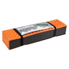 Evolite UltraLight Comfort Katlanır Mat - Siyah/Turuncu