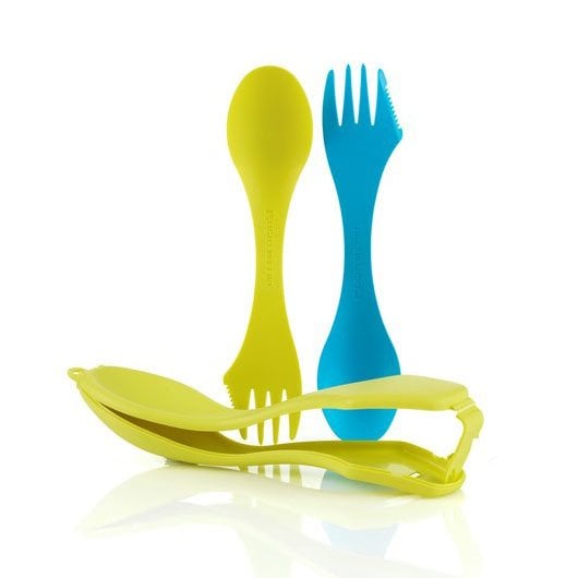 Spork’n Case Kutulu 2li Kaşık-Çatal Mavi-Sarı