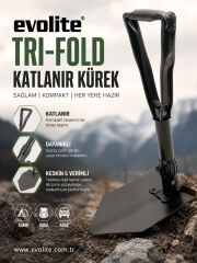 Evolite Katlanır Kürek