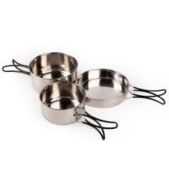 Evolite Evercamp 2-3 Kişilik Çelik Tencere Seti