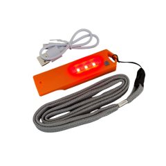 Evolite OneLight Led Işıklı Şarjlı Düdük - Turuncu