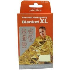 Evolite  Acil Durum Termal Battaniye XL - 160x210 cm.