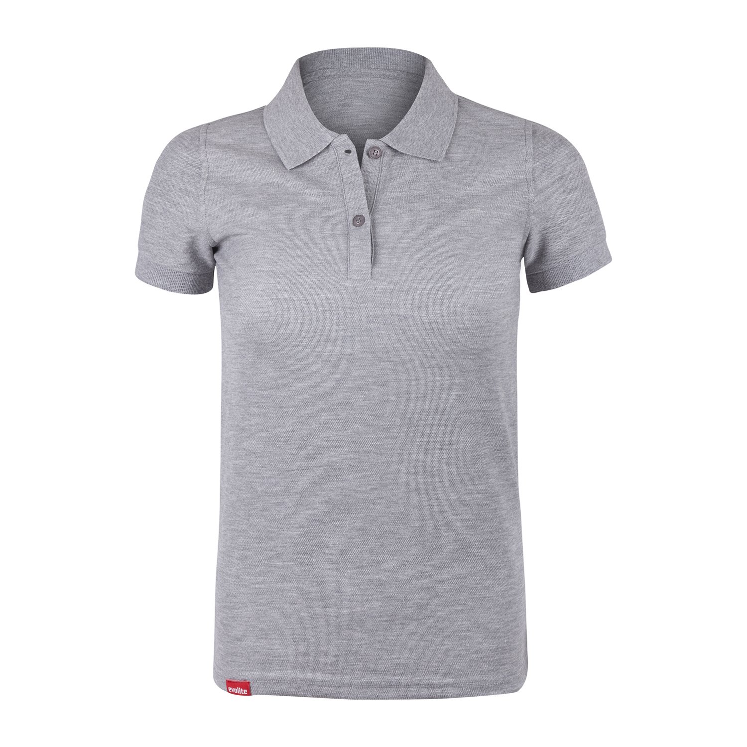 Evolite DeepRaw Kadın Polo T-Shirt- Gri