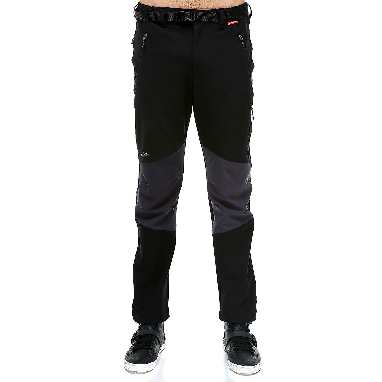 Evolite Point Softshell Erkek Pantolon - Siyah/Gri