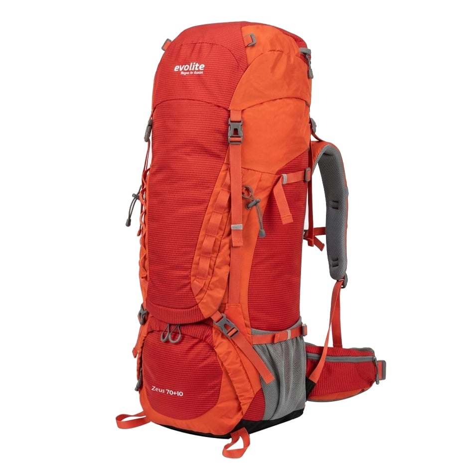 Evolite Zeus 70+10L Sırt Çantası - Turuncu