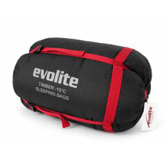 Evolite Timber -15°C Uyku Tulumu - Kırmızı
